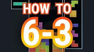 Learn the FASTEST sprint method and build the foundation for tspins  Tetris 63 guide [upl. by Yemrots]