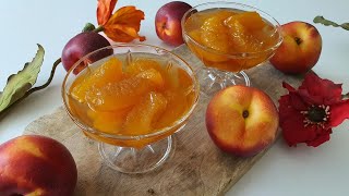 Nectarine Jam Recipe  مربای خوش عطر و طعم شلیل [upl. by Morena]