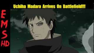 Uchiha Madara Arrives On Battlefield HD [upl. by Eniamrej]