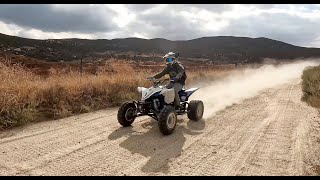 YFZ 450R Top Speed [upl. by Hannahs566]