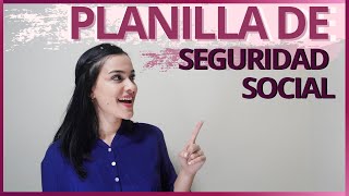 Todo sobre la planilla de seguridad social⚡ [upl. by Lorraine335]