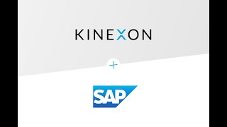 KINEXON Joins SAP® Supply Chain Solution Portfolio [upl. by Erual]