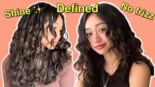 The BEST Wavy Haircare Routine For Frizzy Hair [upl. by Kcinimod]