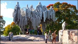 SIBELIUS MONUMENT Helsinki • Sibeliusmonumentti 4K [upl. by Aikem683]