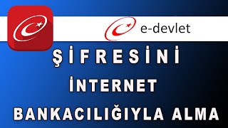 e Devlet Şifresini İnternet Bankacılığı İle Almak PTT ye Gitmeden [upl. by Anivahs360]