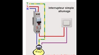 Comment faire un simple allumage en électricité [upl. by Yalonda]