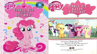 My Little Pony  Pinkie Pie Keeps a Secret  Kids read aloud storybook [upl. by Stephanus]