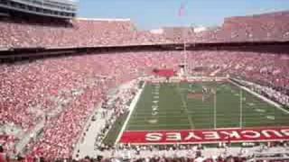 OHIO Chant around Ohio Stadium [upl. by Ecirbaf]