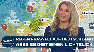 REGEN ÜBER DEUTSCHLAND Schlechtes Wetter im Anmarsch Die Sonne macht sich rar [upl. by Elnora243]