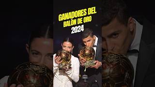 Ganadores del Balón de Oro 2024 [upl. by Campy]