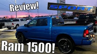 Review 2018 Ram 1500 Sport [upl. by Akcirret711]