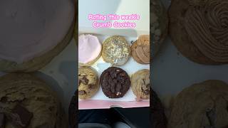 Trying this week’s Crumbl Cookies Flavors Mini Cookies crumbl crumblcookiereview crumblcookies [upl. by Suirred]