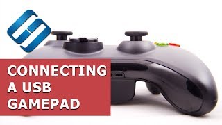 How to Connect a USB Gamepad to a Computer with Windows 10 8 or 7 in 2019 🎮 [upl. by Yrrad]