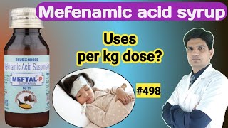 Mefftal p syrup  Meftal p suspension  mefenamic acid syrup in hindi [upl. by Eninej982]