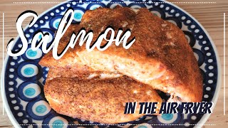 How to cook SALMON in the AIR FRYER  NINJA FOODI [upl. by Anesuza]