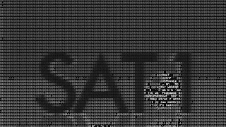 SAT1 in the Ascii View Effect [upl. by Eylatan]