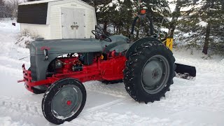 Tractor Starter Problems  Fordson Dexta [upl. by Kcirdot315]