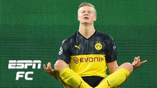 Borussia Dortmund vs PSG reaction Erling Haaland is absolutely terrifying  Champions League [upl. by Arihsay]