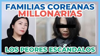 Los peores ESCANDALOS de MILLONARIOS en COREA del SUR casos de GAPJIL de los CHAEBOL [upl. by Eenolem]