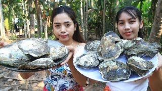 Yummy cooking Oyster recipe  Cooking sea food [upl. by Ecirual68]