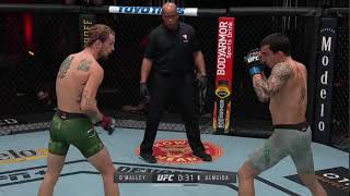 Обзор боев Sean OMalley vs Thomas Almeida UFC [upl. by Asilrahc]