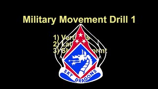 PRT Military Movement Drills MMD Demonstration  XVIII Airborne Corps and Fort Bragg NCO Academy [upl. by Johnette]