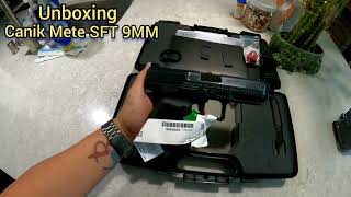 Unboxing Canik Mete SFT 9MM [upl. by Nylirek]