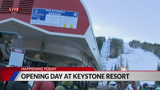 ABasin Keystone celebrate opening day of ski season [upl. by Brest]