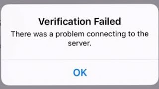 verification failed there was an error connecting to the apple id server working method in iOS 12 [upl. by Tadd271]