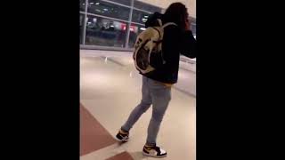 NLE Choppa Fights NBA Youngboy Fan At The Airport [upl. by Edlyn]