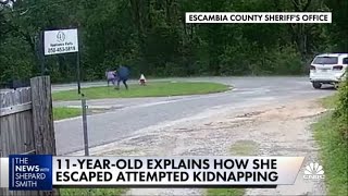 11yearold explains how she escaped attempted kidnapping [upl. by Einial]