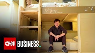 Tenants pay 1200 a month to rent these bunk beds [upl. by Cowley]