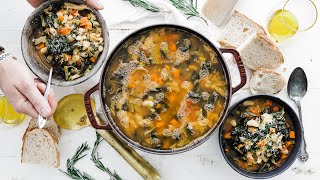 Tuscan Ribollita Soup Recipe [upl. by Henriette]