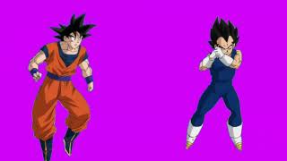 Goku e Vegeta fusão green screen [upl. by Faith]