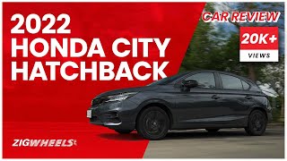 Honda City Hatchback RS 2022 Review  ZigwheelsPh [upl. by Aicirtam]