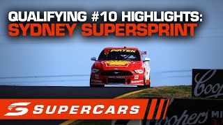 Highlights Qualifying 10  Sydney SuperSprint  Supercars 2020 [upl. by Burnight]