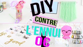 DIY ┋ FACILE AVEC PRESQUE RIEN 💸 0 € 💵  ACTIVITÉS MERES  FILLES DECO CHAMBRE francais [upl. by Navis732]