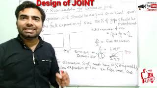 Design of JOINT  Expansion joint [upl. by Naman]