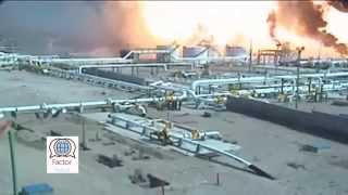 2012 Gas plant explosion Mexico [upl. by Semyaj]