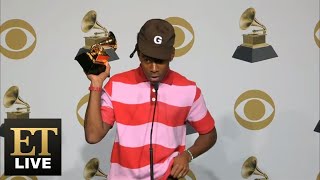 Tyler The Creator Reacts To Kobe Bryants Death  Grammys 2020 Full Backstage Interview [upl. by Potts]