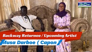 BACKWAY Returnee UPCOMING Artist CAPONE gambia gammusic upcomingArtist [upl. by Hesler]