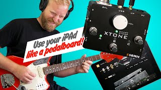 Use your iPad like a pedalboard  XTONE usbmidi interface  use with Bias Fx 2  Midi guitar amp MORE [upl. by Vi]