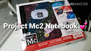 Project Mc2 Addison Notebook Opening💞 [upl. by Shana723]