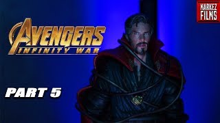 Avengers INFINITY WAR Stop Motion Film Part 5 [upl. by Rolyt]