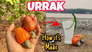 Urrak amp Feni  Goas Local Alcohol  How Its Made  Urak Cocktail Recipe  Cashew Feni  Desi Daru [upl. by Lanni]