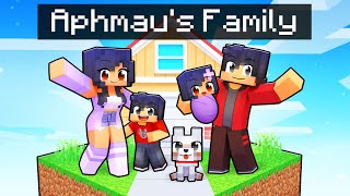 Having an APHMAU FAMILY in Minecraft [upl. by Analli]