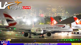 🔴LIVE LAX Airport  LAX LIVE  LAX Plane Spotting [upl. by Nylirak655]