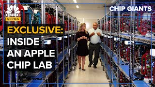 Inside An Apple Lab That Makes Custom Chips For iPhone And Mac [upl. by Ronal]