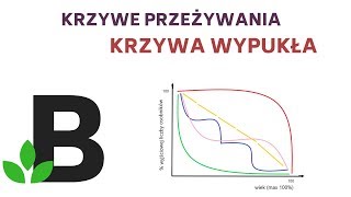 krzywa wypukła KRZYWE PRZEŻYWANIA ekologia  KOREPETYCJE z BIOLOGII  156 [upl. by Asena]