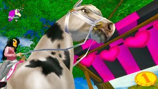 Valentines Day Riding  Star Stable Horse Online Game Play Video  Honey Hearts C [upl. by Ilatfan399]